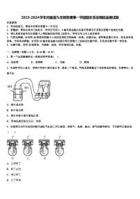 2023-2024学年河南省九年级物理第一学期期末质量跟踪监视试题