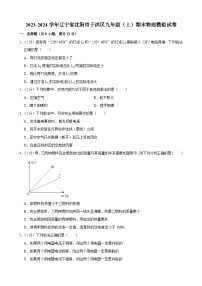 辽宁省沈阳市于洪区2023-2024学年九年级上学期期末物理模拟试卷