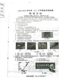 辽宁省沈阳市大东区2023-2024学年八年级上学期物理期末学情诊断试卷