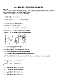 2024届北京重点中学物理九年级上期末模拟试题