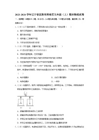 辽宁省沈阳市浑南区2023-2024学年九年级上学期期末物理试卷