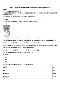 2023-2024学年九年级物理第一学期期末质量跟踪监视模拟试题