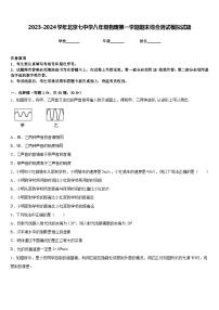 2023-2024学年北京七中学八年级物理第一学期期末综合测试模拟试题含答案
