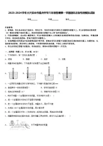 2023-2024学年大兴安岭市重点中学八年级物理第一学期期末达标检测模拟试题含答案