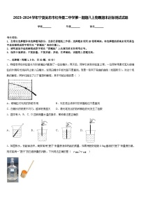 2023-2024学年宁夏吴忠市红寺堡二中学第一期期八上物理期末达标测试试题含答案