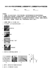 2023-2024学年天津市蓟州区上仓镇初级中学八上物理期末学业水平测试试题含答案