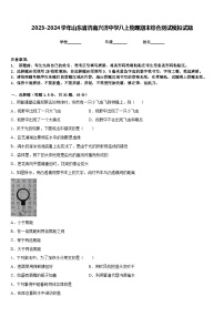 2023-2024学年山东省济南兴济中学八上物理期末综合测试模拟试题含答案