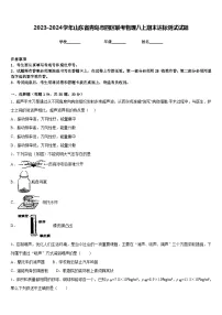 2023-2024学年山东省青岛市四区联考物理八上期末达标测试试题含答案