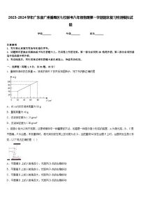 2023-2024学年广东省广州番禺区七校联考八年级物理第一学期期末复习检测模拟试题含答案