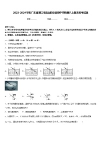 2023-2024学年广东省湛江市霞山职业高级中学物理八上期末统考试题含答案