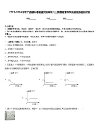 2023-2024学年广西柳州市壶西实验中学八上物理期末教学质量检测模拟试题含答案