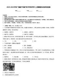 2023-2024学年广西南宁市邕宁区中学和中学八上物理期末达标检测试题含答案