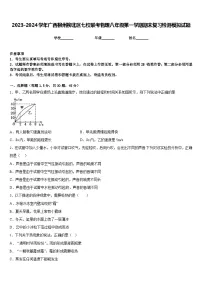 2023-2024学年广西柳州柳北区七校联考物理八年级第一学期期末复习检测模拟试题含答案