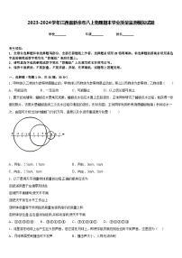 2023-2024学年江西省新余市八上物理期末学业质量监测模拟试题含答案