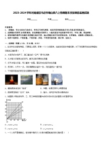 2023-2024学年河南省驻马店市确山县八上物理期末质量跟踪监视试题含答案