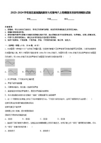 2023-2024学年湖北省宜昌高新区七校联考八上物理期末质量检测模拟试题含答案