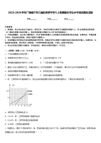 2023-2024学年广西南宁市江南区维罗中学八上物理期末学业水平测试模拟试题含答案