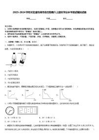 2023-2024学年河北省沧州市名校物理八上期末学业水平测试模拟试题含答案