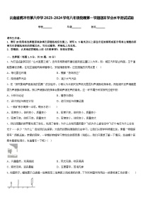 云南省腾冲市第八中学2023-2024学年八年级物理第一学期期末学业水平测试试题含答案