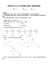 四川省巴中市2023-2024学年物理八年级第一学期期末监测试题含答案