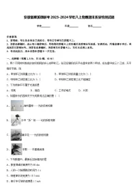 安徽省濉溪县联考2023-2024学年八上物理期末质量检测试题含答案