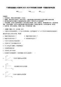广西贵港港南区六校联考2023-2024学年物理八年级第一学期期末联考试题含答案