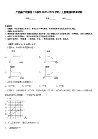 广西南宁市第四十九中学2023-2024学年八上物理期末统考试题含答案