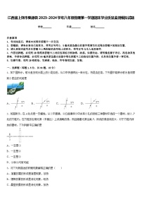 江西省上饶市婺源县2023-2024学年八年级物理第一学期期末学业质量监测模拟试题含答案