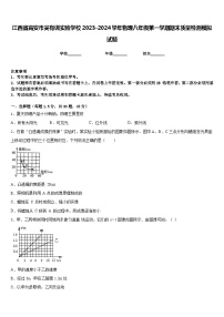 江西省高安市吴有训实验学校2023-2024学年物理八年级第一学期期末质量检测模拟试题含答案