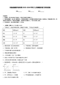 河南省南阳市唐河县2023-2024学年八上物理期末复习检测试题含答案