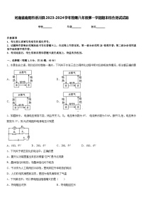 河南省南阳市淅川县2023-2024学年物理八年级第一学期期末综合测试试题含答案