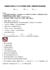 河南省新乡市辉县2023-2024学年物理八年级第一学期期末教学质量检测试题含答案