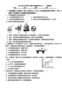 2023年广东省东莞市香市中学中考二模物理试卷