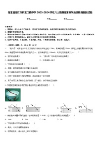 湖北省潜江市积玉口镇中学2023-2024学年八上物理期末教学质量检测模拟试题含答案