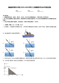 湖南省邵阳市大祥区2023-2024学年八上物理期末学业水平测试试题含答案