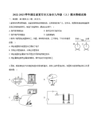 2022-2023学年湖北省黄石市大冶市九年级（上）期末物理试卷（含详细答案解析）