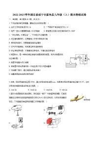 2022-2023学年湖北省咸宁市嘉鱼县九年级（上）期末物理试卷（含详细答案解析）