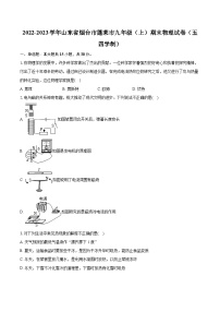 2022-2023学年山东省烟台市蓬莱市九年级（上）期末物理试卷（五四学制）（含详细答案解析）