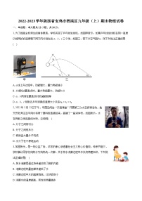 2022-2023学年陕西省宝鸡市渭滨区九年级（上）期末物理试卷（含详细答案解析）