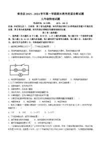 河北省秦皇岛市青龙满族自治县2023-2024学年九年级上学期期末物理试题