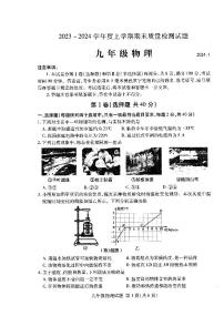 山东省临沂市兰山区2023-2024学年九年级上学期期末物理试卷