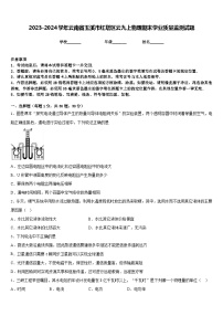 2023-2024学年云南省玉溪市红塔区云九上物理期末学业质量监测试题含答案