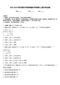 2023-2024学年内蒙古呼和浩特回民中学物理九上期末考试试题含答案