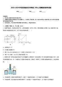 2023-2024学年安徽省安庆市桐城二中九上物理期末联考试题含答案