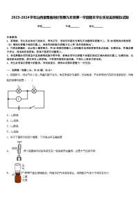 2023-2024学年山西省晋南地区物理九年级第一学期期末学业质量监测模拟试题含答案