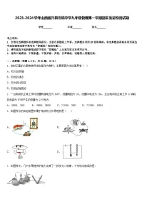 2023-2024学年山西省兴县圪垯中学九年级物理第一学期期末质量检测试题含答案