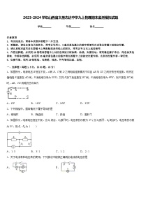 2023-2024学年山西省太原志达中学九上物理期末监测模拟试题含答案