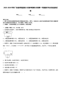 2023-2024学年广东省深圳盐田区六校联考物理九年级第一学期期末学业质量监测试题含答案