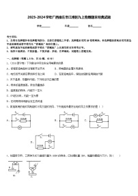 2023-2024学年广西崇左市江州区九上物理期末经典试题含答案