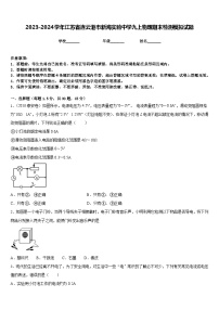 2023-2024学年江苏省连云港市新海实验中学九上物理期末检测模拟试题含答案